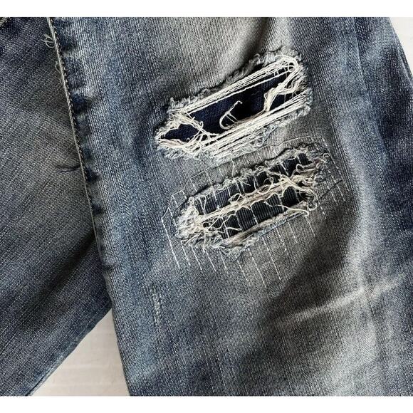 Abercrombie & Fitch Women SZ 25 x30 Super Skinny Jeans Signature Collection Punk - Picture 4 of 11